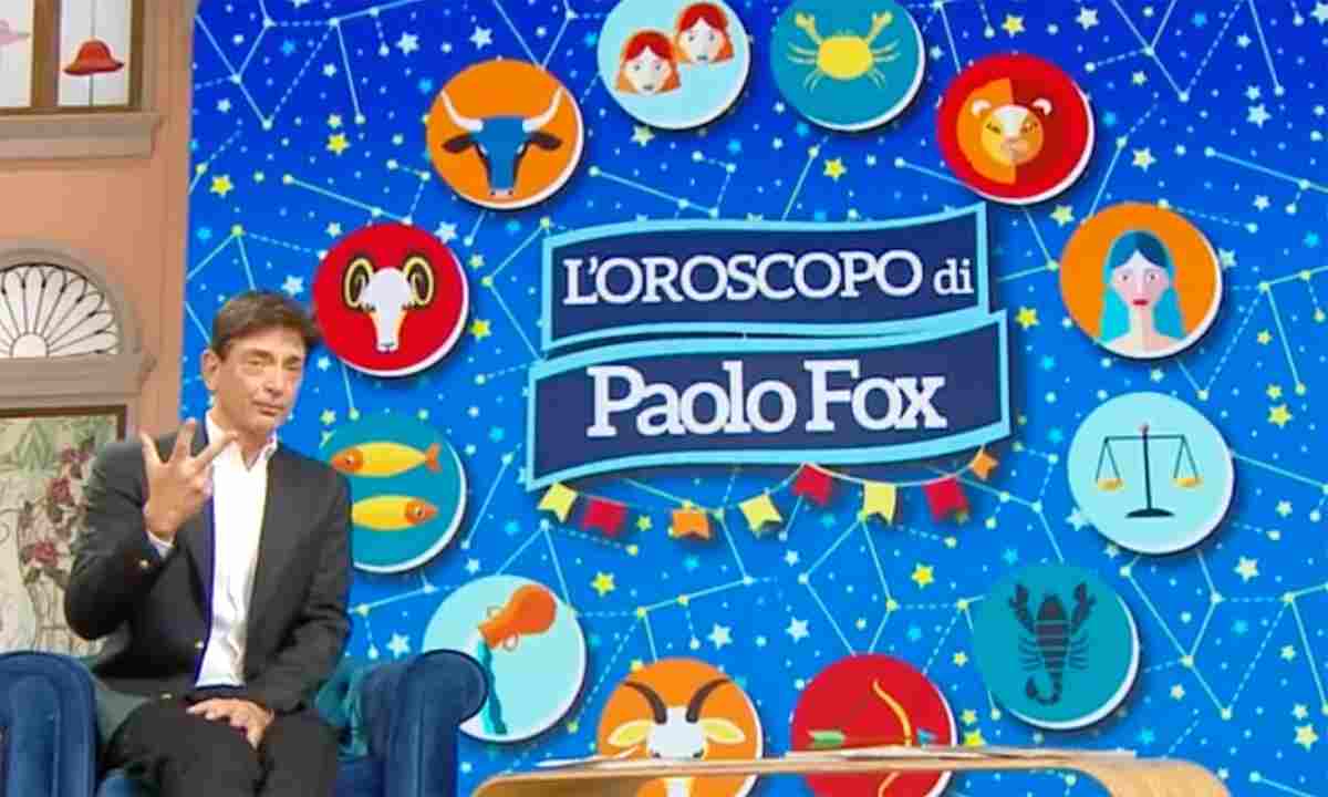 Oroscopo Paolo fox oggi