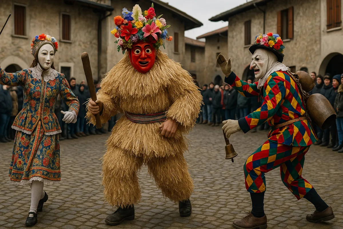 La storia del carnevale bresciano: i costumi e i riti che si tramandano solo in certe frazioni